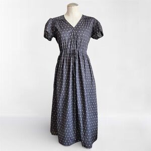 Christy Dawn The Dawn 100% Cotton Dress in Noir Camilla Size Small